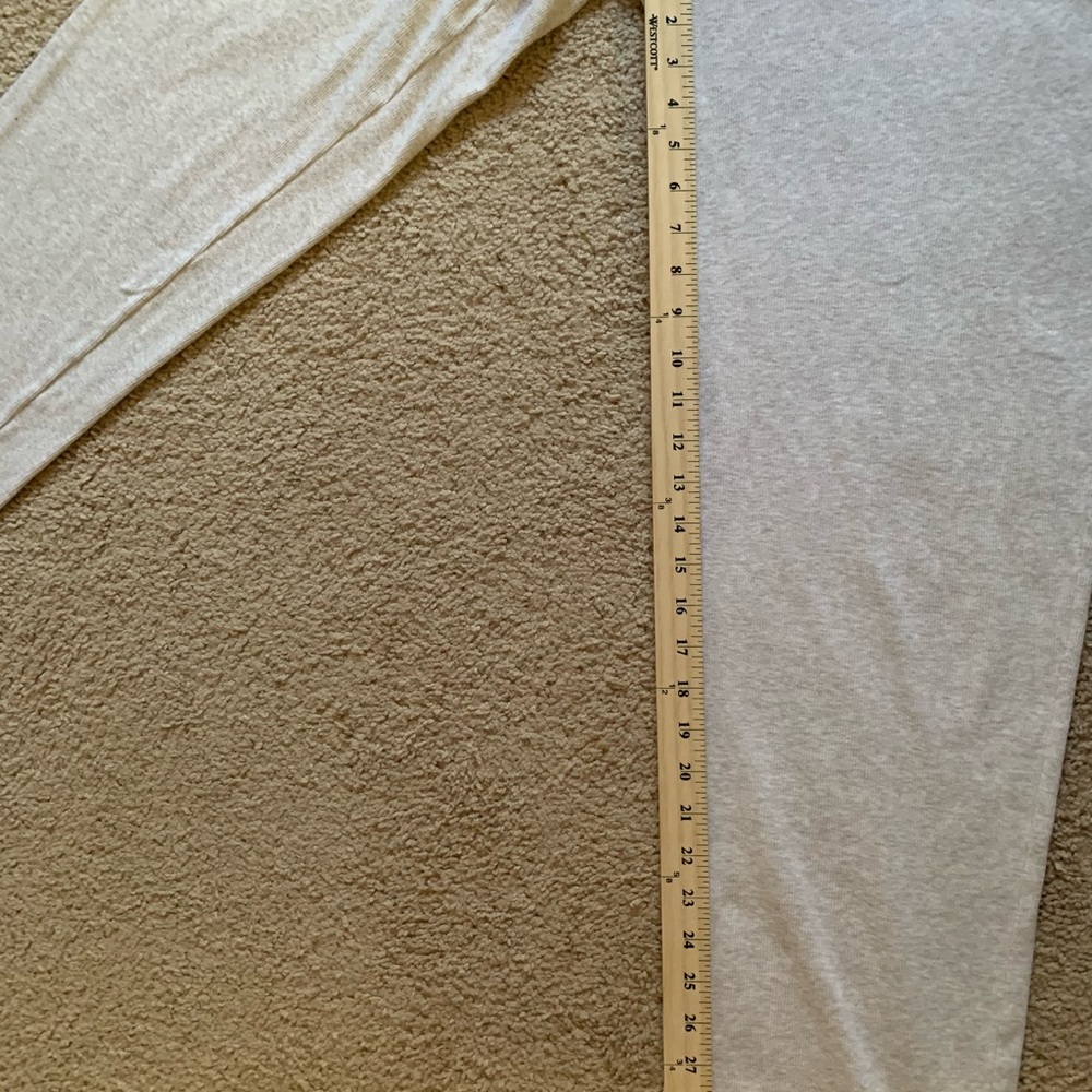 SKIMS Gray Ribbed Women's Lounge Pants - Picture 7 of 9